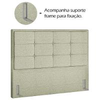 Cabeceira Casal 140 Cm Lhots Linho Sl 76 Peer Sl 76 - 5