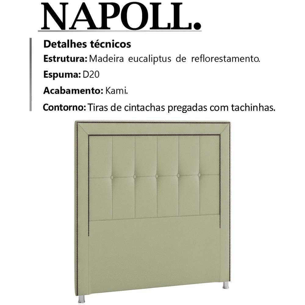 Cabeceira Solteiro 90 Cm Napoll Veludo Sl 940 Peer Sl 940 - 7