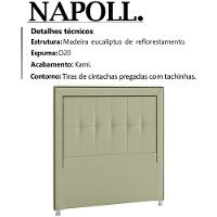 Cabeceira Solteiro 90 Cm Napoll Veludo Sl 940 Peer Sl 940 - 7