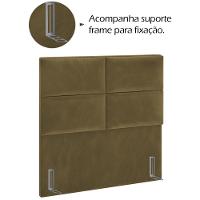 Cabeceira Solteiro 90 Cm Barcel Veludo Sl 945 Peer Sl 945