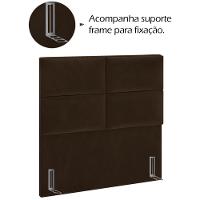 Cabeceira Solteiro 90 Cm Barcel Veludo Sl 942 Peer Sl 942