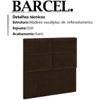 Cabeceira Solteiro 90 Cm Barcel Veludo Sl 942 Peer Sl 942 - 7