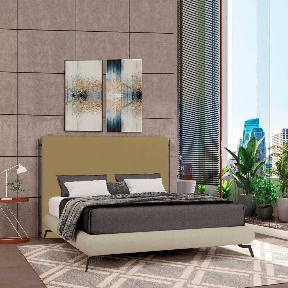 Cabeceira Queen 160 Cm Troy Veludo Sl 945 Peer Sl 945 - 3