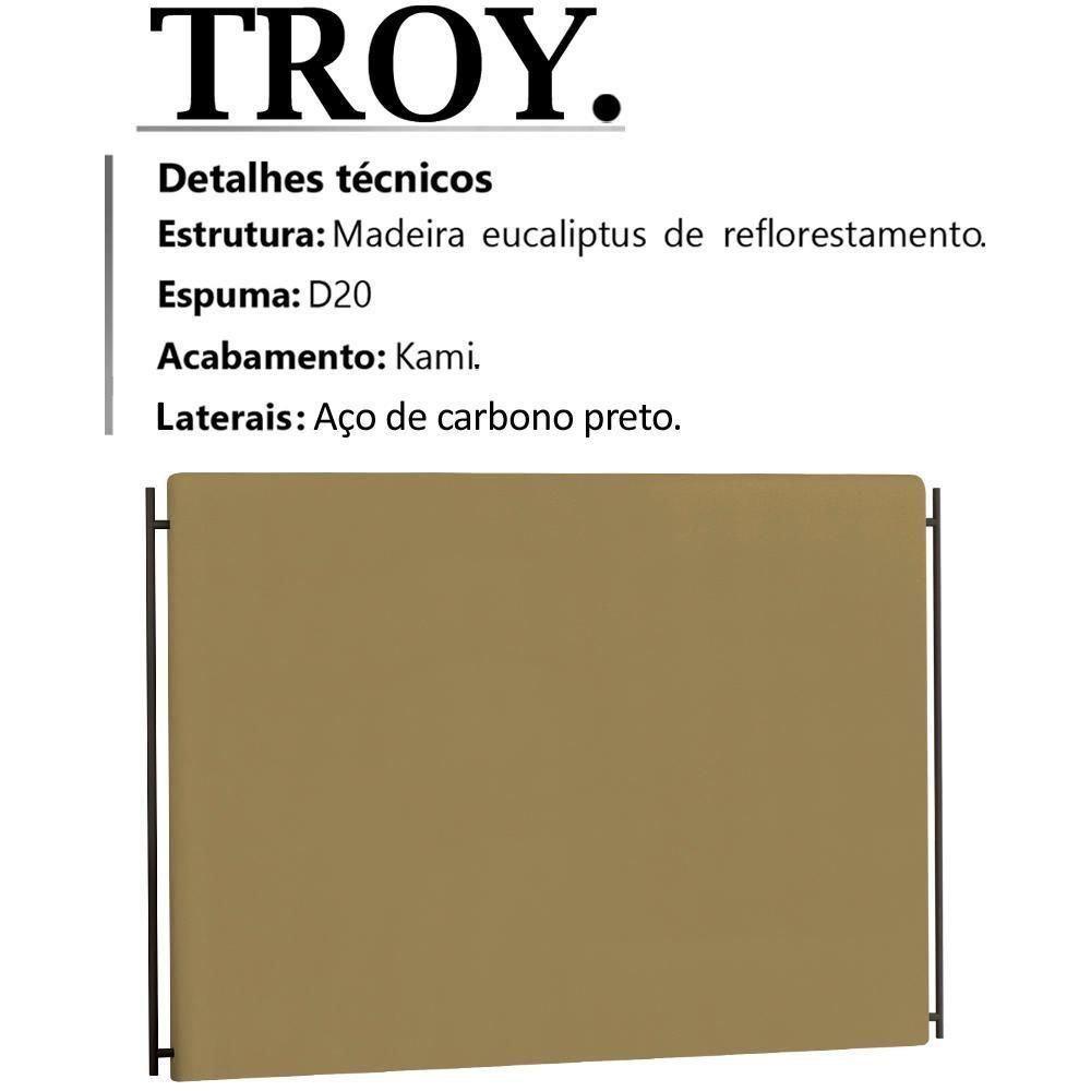 Cabeceira Queen 160 Cm Troy Veludo Sl 945 Peer Sl 945 - 7