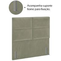 Cabeceira Solteiro 90 Cm Barcel Veludo Sl 940 Peer Sl 940
