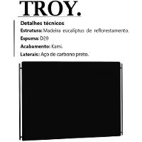 Cabeceira Queen 160 Cm Troy Veludo Sl 944 Peer Sl 944 - 7