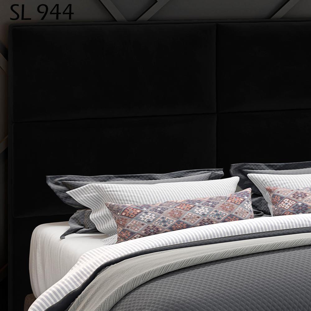 Cabeceira Queen 160 Cm Barcel Veludo Sl 944 Peer Sl 944 - 5