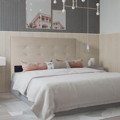 Cabeceira Casal 1,95m Berlim Corino Bege