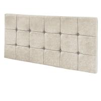 Cabeceira Painel Sleep Box Casal 1,40m Bege - 15