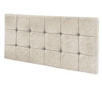 Cabeceira Painel Sleep Box Casal 1,40m Bege - 19