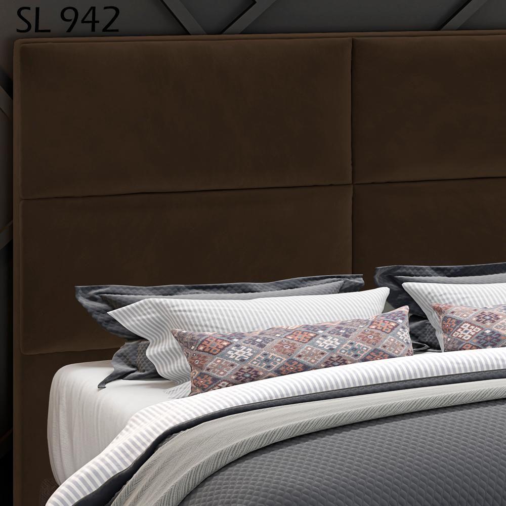 Cabeceira Queen 160 Cm Barcel Veludo Sl 942 Peer Sl 942 - 5