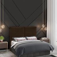 Cabeceira Queen 160 Cm Barcel Veludo Sl 942 Peer Sl 942 - 3