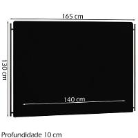 Cabeceira Casal 140 Cm Troy Veludo Sl 944 Peer Sl 944 - 6