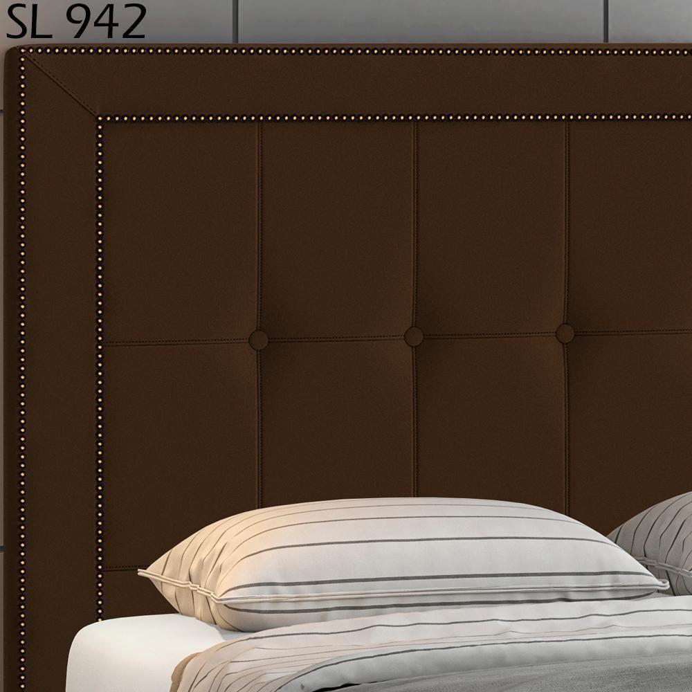 Cabeceira Solteiro 90 Cm Napoll Veludo Sl 942 Peer Sl 942 - 5