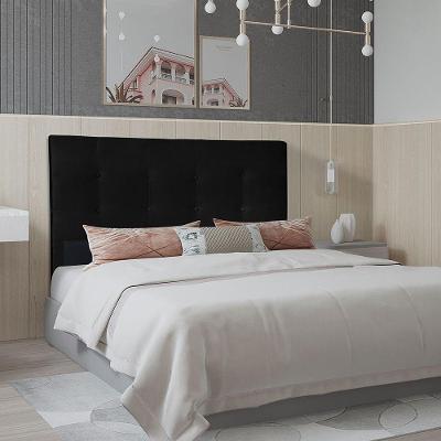 Cabeceira Solteiro 0,90m Berlim Corino Preto