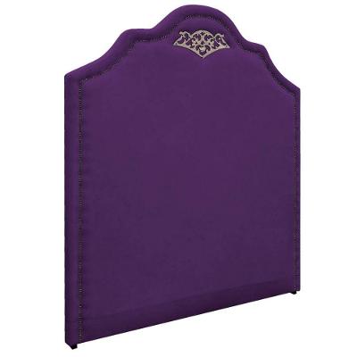 Cabeceira King Orlando P02 195cm Suede Roxo