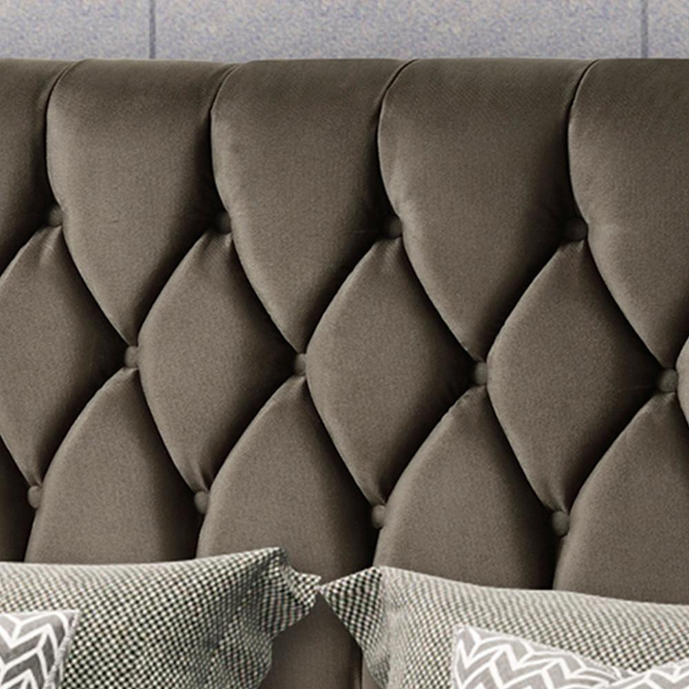 Cabeceira Casal Estofada Castor Istambul Dobuê - 3