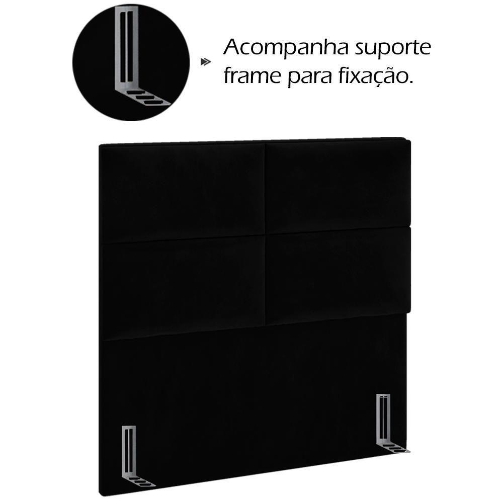 Cabeceira Solteiro 90 Cm Barcel Veludo Sl 944 Peer Sl 944 - 4