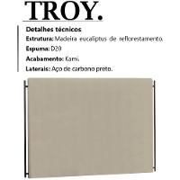 Cabeceira Queen 160 Cm Troy Veludo Sl 940 Peer Sl 940 - 7