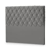 Cabeceira Estofada Miami Para Camas Queen 160 Cm Cinza Cinza - 3