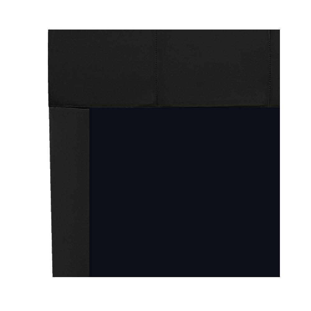 Cabeceira King Marseille P02 195 Cm Suede Preto - 4
