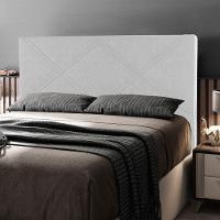 Cabeceira Cama Box Casal Cairo 140cm Corano Branco - 9