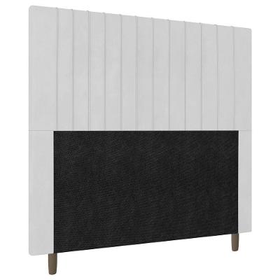 Cabeceira Cama Box Solteiro Nala 90cm Corano Branco