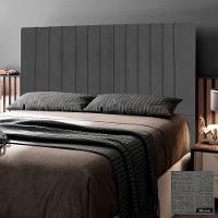 Cabeceira Cama Box Casal Nala 140cm Linho Cinza - 11