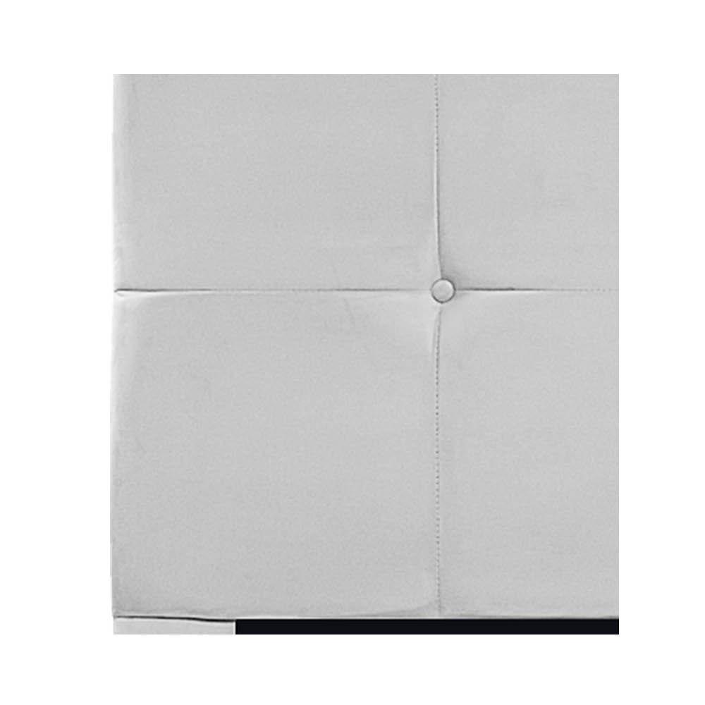 Cabeceira King Marseille P02 195 Cm Suede Branco - 3