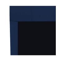 Cabeceira King Marseille P02 195 Cm Suede Azul Marinho