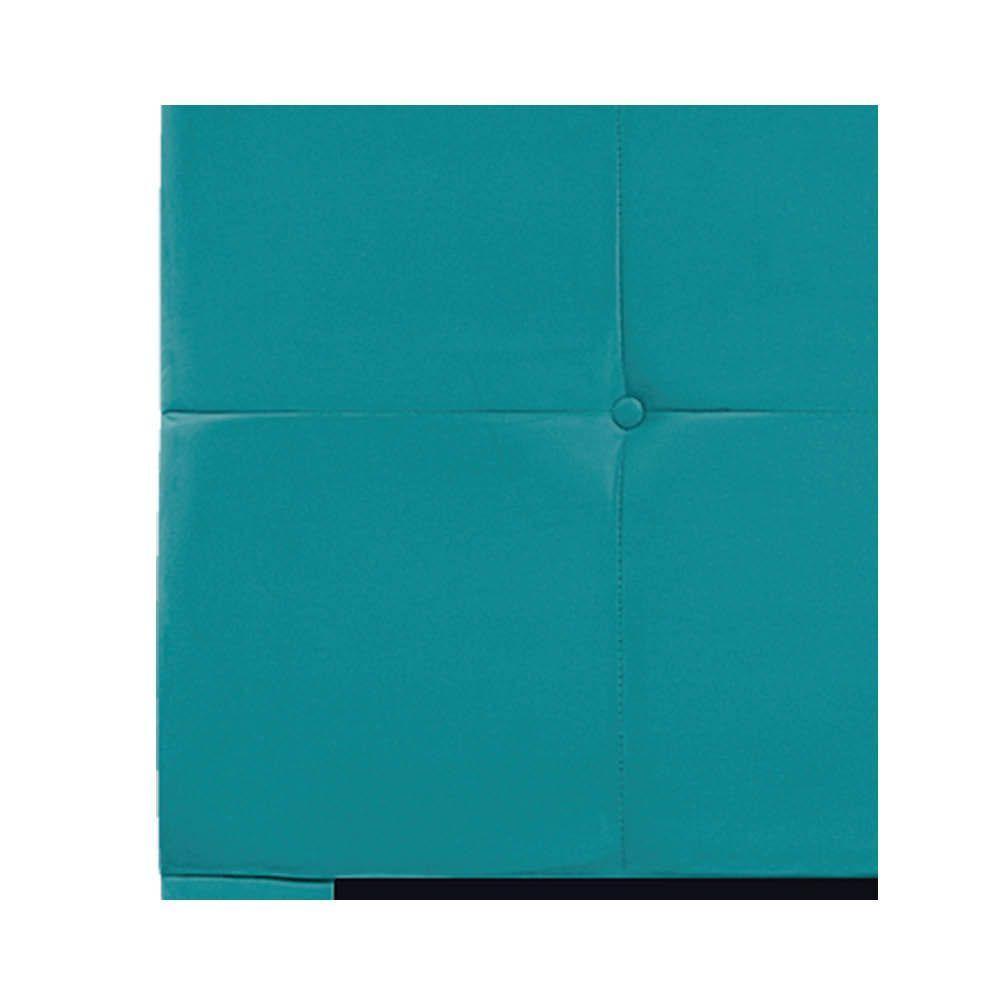Cabeceira King Marseille P02 195 Cm Suede Azul Turquesa - 3