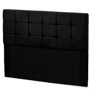 Cabeceira Julia 1,95 M King Com Design Moderno Preto