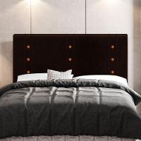 Cabeceira Cama Box Casal Queen Size Roma 160cm Marrom - 7