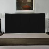 Cabeceira Cama Box Casal King Donna 193cm Suede Preto - 4