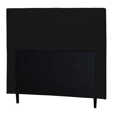 Cabeceira Cama Box Casal Queen Donna 160cm Suede Preto