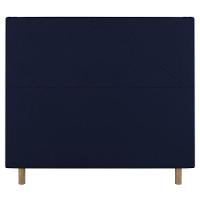 Cabeceira Cama Box Casal Queen 160cm Veludo Azul Marinho