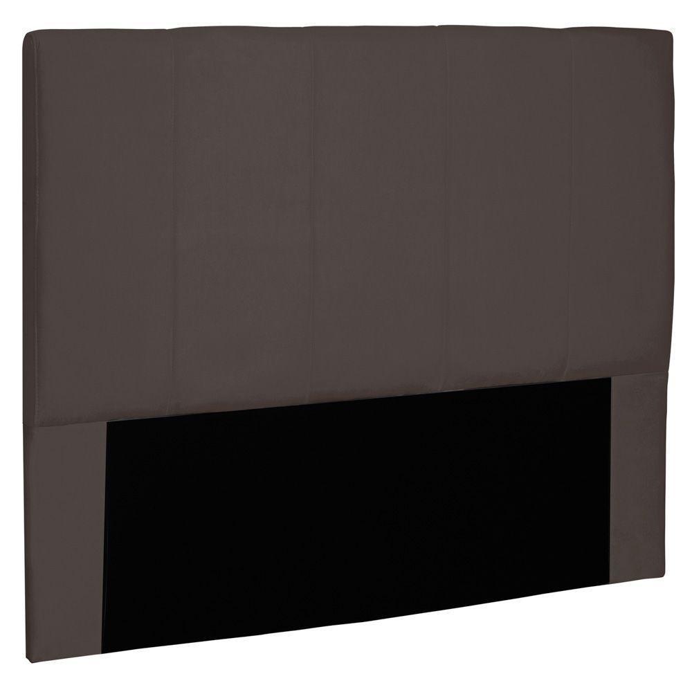 Cabeceira Estofada Box Casal King Size Ravenna 195cm Café - 1