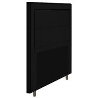 Cabeceira Box Casal King Size 195cm Com Tachas E Frame Preto - 5