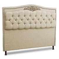 Cabeceira E Calçadeira Baú Box Queen Size 160cm Linho Areia - 4