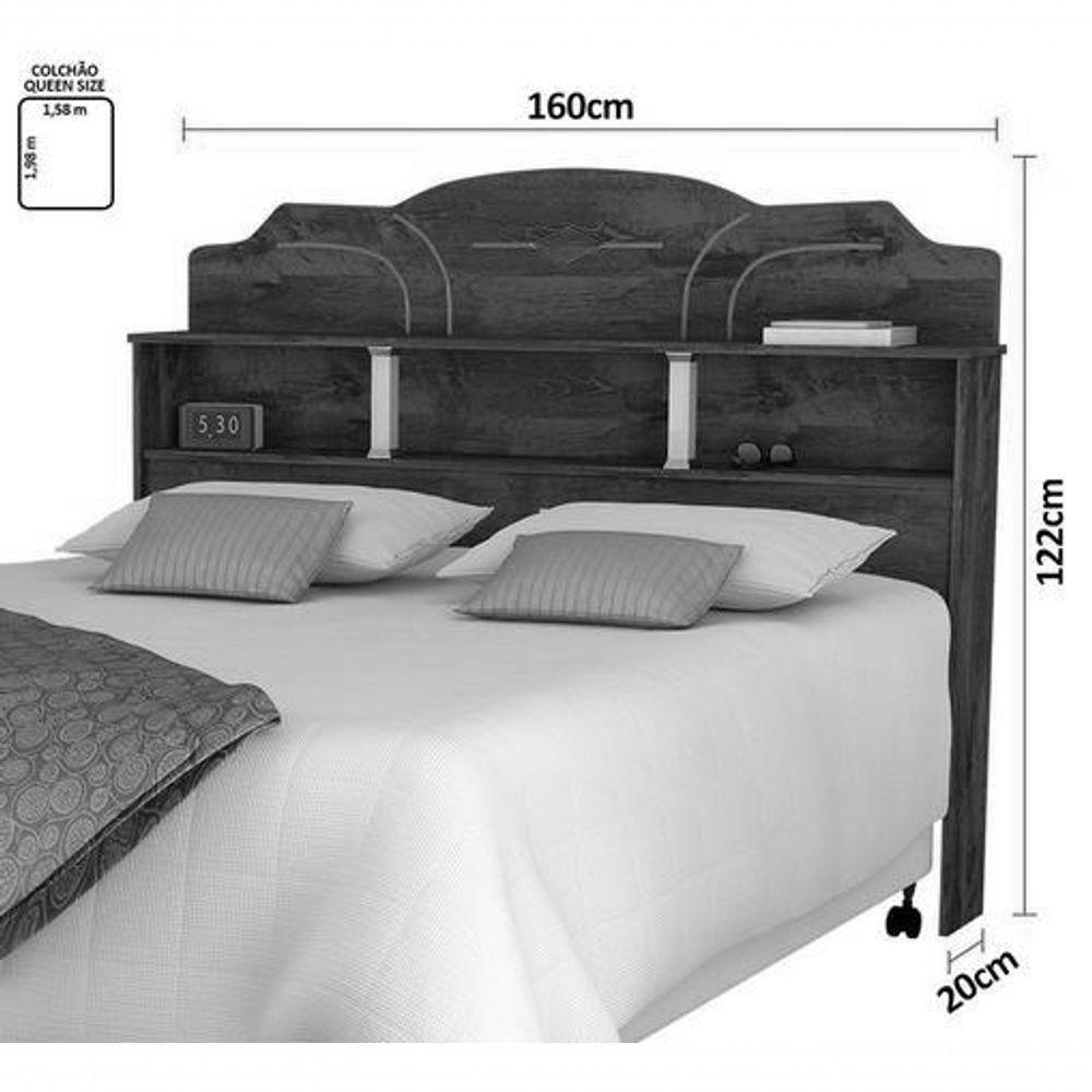 Cabeceira Casal Estrela 1,60 Malbec - Vitamov 0410593 - 4