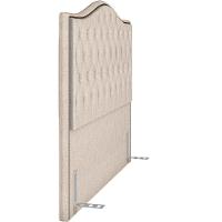 Cabeceira Cama Box Casal King 195 Cm P05 Grécia Linho Bege Claro - Lyam Decor - 3