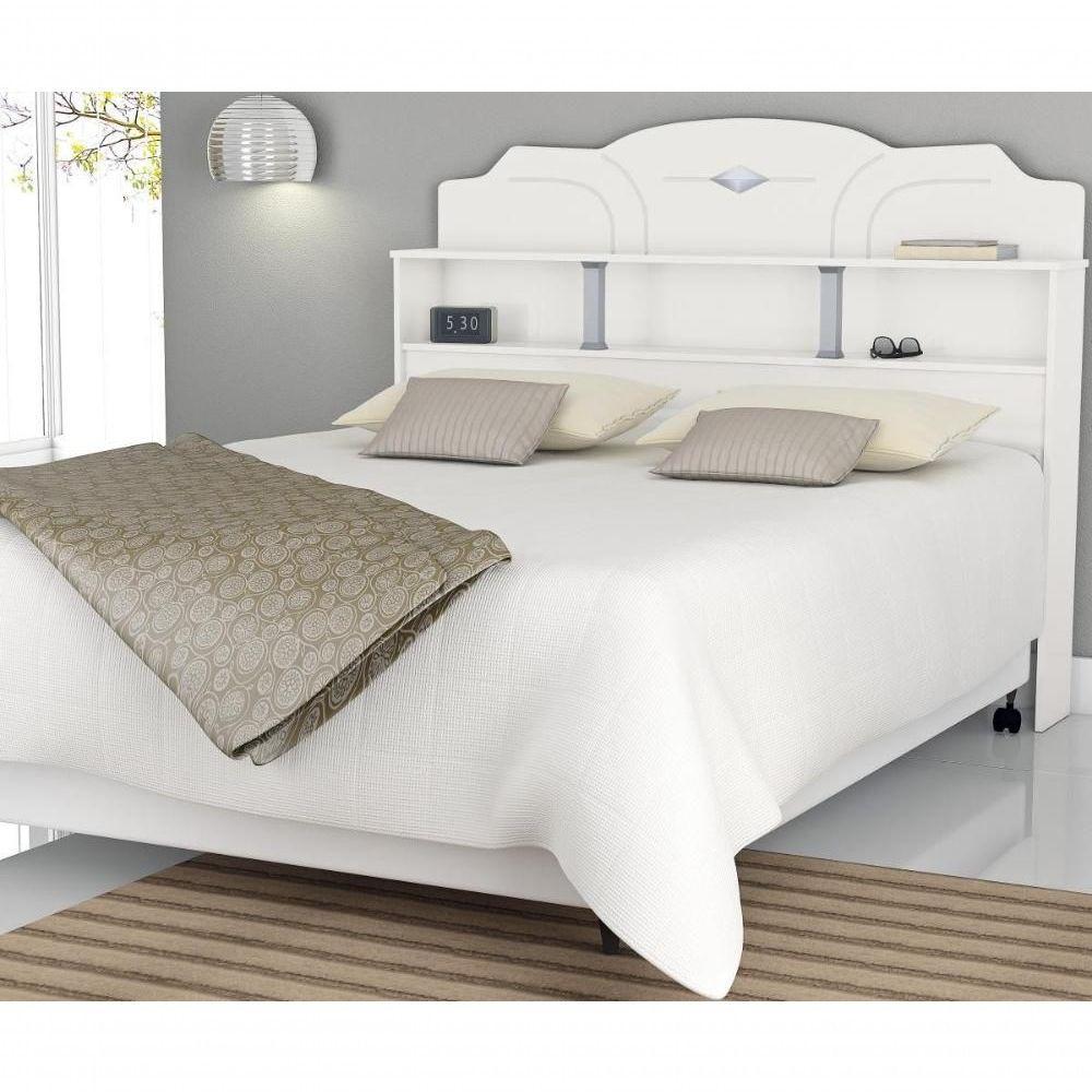 Cabeceira Casal Estrela 1,40 Branco - Vitamov 0410510 - 1