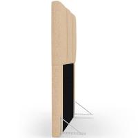 Cabeceira Cama Box Solteiro 90cm Pérola W01 Linho Bege Escuro - Mpozenato - 2