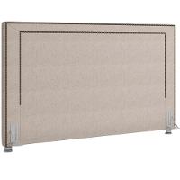 Cabeceira Cama Box Casal King 195cm P05 Berlim Bege Claro - 1