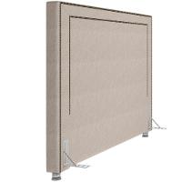 Cabeceira Cama Box Casal King 195cm P05 Berlim Bege Claro - 2