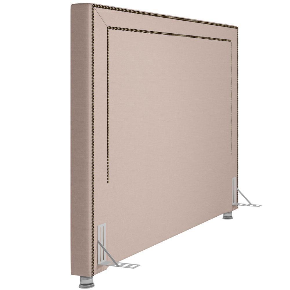 Cabeceira Cama Box Casal King 195cm P05 Berlim Linho Bege - 2