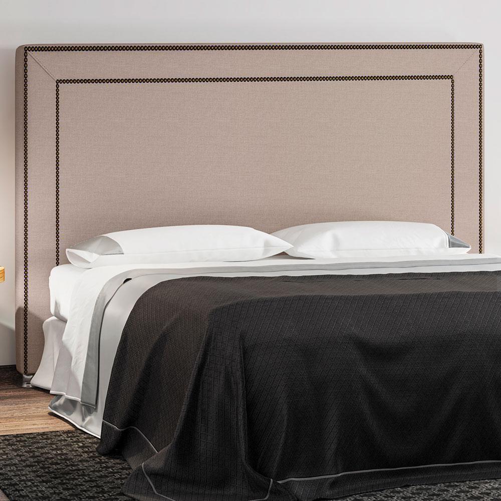Cabeceira Cama Box Casal King 195cm P05 Berlim Linho Bege - 5
