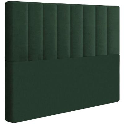 Cabeceira Queen 158 Cm Dubai Veludo Verde Soon Verde