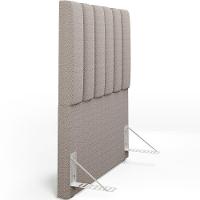 Cabeceira Cama Box Solteiro 100cm Dália W01 Bouclê Bege - 2