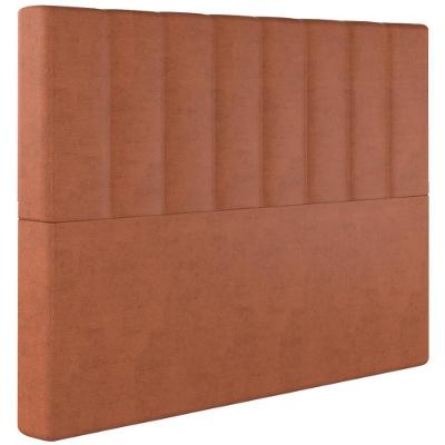 Cabeceira Queen 158 Cm Dubai Veludo Terracota Soon Terracota